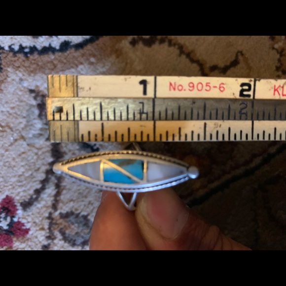 Sterling turquoise OPAL - Picture 4 of 4